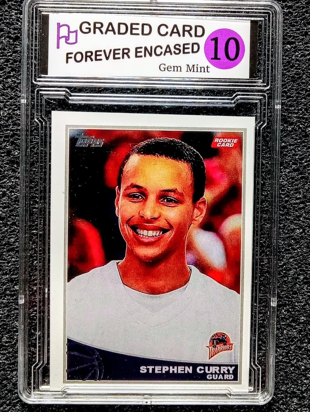 Stephen Curry Warriors MVP Basketball Rookie Catd